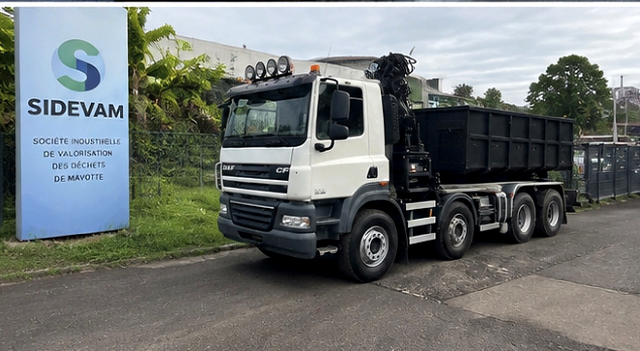 Camion TSC en intervention à Mayotte