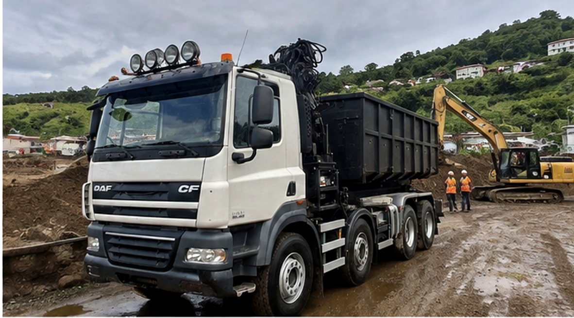 Camion TSC en intervention